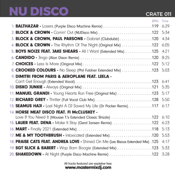 Crate 011: Nu Disco - Image 2
