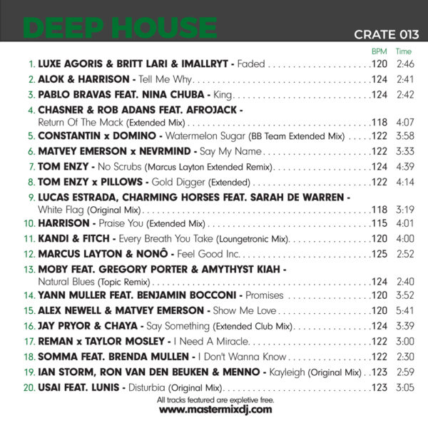 Crate 013: Deep House - Image 2