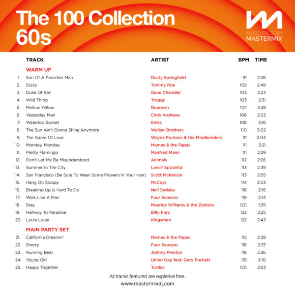 The 100 Collection: 60s - Image 2