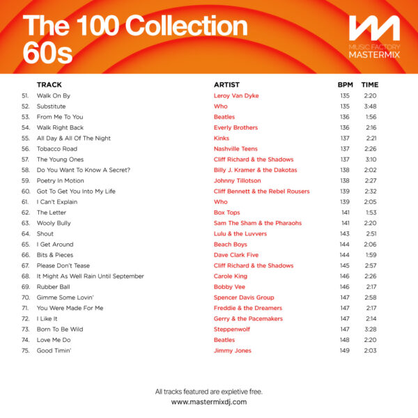 The 100 Collection: 60s - Image 4
